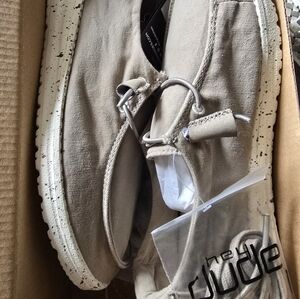 Hey Dude Women's Wendy Chambray Slip-Ons, Chambray Light Grey, US Size 7